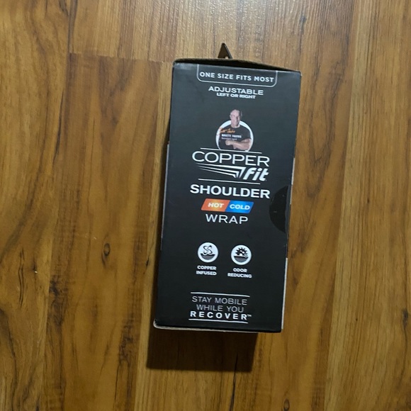 Copper Fit Rapid Relief Adjustable Shoulder Wrap Unisex Left or Right Size OSFM - Picture 5 of 8